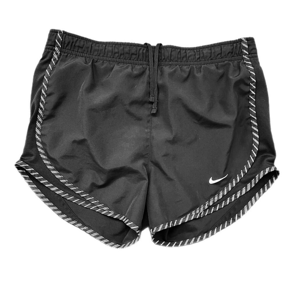 Nike Running Shorts Black Striped Trim Dri-FIT XS